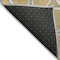 Homeroots 8' X 10' Gold Gray And Ivory Abstract Washable Indoor Outdoor Area Rug 600531 - alternate 4