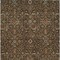 Homeroots 5' X 8' Chocolate Red And Green Floral Washable Indoor Outdoor Area Rug 604584 - alternate 4