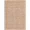 Homeroots 10' X 14' Peach And Beige Geometric Washable Indoor Outdoor Area Rug 610846 - alternate 3