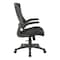 Office Star Products Ventilated Seating Screen Back Manager's Chair, Black EM60926P-3M - alternate 2