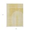 Homeroots 9' X 12' Gold Ivory And Yellow Geometric Washable Indoor Outdoor Area Rug 582714 - alternate 5