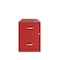 Space Solutions 14.25 in W 2 Drawer Vertical File Cabinet W/ Accessory Drawer, Lava Red 25968 - alternate 3