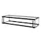 Koolmore 1.5 Cu Ft Slim  Flat Dry  Bakery Display Case with  Black Aluminum Accents KM-DC-17SBK - alternate 4