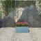 Leisuremod Basalt Tall Square Fiberstone & MgO Clay Planter, Weather-Resistant, Fully Assembled BP9AC - alternate 3