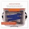 Ergodyne Chill-Its 6700 Cooling Bandana Polymer Tie Headband, One Size Fits Most, Solid Blue 12307 - alternate 5
