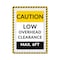 C-Line Products 9" x 12" Assorted Vinyl Magnetic Safety Striped Document Frame, 16/BX 44212 - alternate 2
