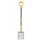 True Temper 4-Tine Spading Fork and Aluminum Scoop, Mulching Set, Fiberglass Handle 10000-07597 - alternate 2