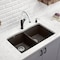 Blanco Diamond Equal Double Bowl, Cinder 441470 - alternate 4