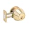 Trans Atlantic Co. DB700 Series Heavy-Duty Commercial Single Cylindrical Deadbolt, Grade 1 in Bright Brass DL-DB751-US3 - alternate 1