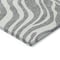 Homeroots 8' Gray And Ivory Round Animal Print Washable Indoor Outdoor Area Rug 600620 - alternate 2