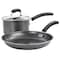 Gibson Everyday Highberry 3 Piece Nonstick Carbon Steel Cookware Set in Grey 127791.03 - alternate 1