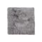 Homeroots 17" X 17" Gray Synthetic Solid Color Pad 317292 - alternate 1
