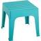 Adams Mfg Co Big Easy Teal 18.9 In. Square Resin Stackable Side Table 258367 - alternate 6