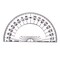 Charles Leonard Protractor Plastic, 4-Inch, 36PK 77104 - alternate 3