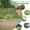 Wrightmaster 9.84 ft. x 13.12 ft. x 6.56 ft. Galvanized Wire Chicken Coop with Waterproof Cover Dome Shaped Walk ZR-194437 - alternate 4