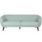 Homeroots 77" X 34" X 32" Mint Polyester Sofa 374028 - alternate 3