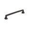 Amerock Mulholland 8 inch 203mm Center-to-Center Black Bronze Cabinet Pull BP53535BBR - alternate 1