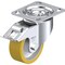 Blickle Swivel Plate Caster, PU, 4", Brake LK-ALTH 100K-14-FI - alternate 1
