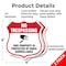 Signmission No Trespassing Shield Sign This Property, 6 inch X 6 inch, Plastic Sign, 2PK SHI-P-2PACK-6-424 - alternate 3
