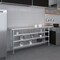 Amgood 18in D x 72in L Stainless Steel Table, Three Undershelves AMG WT-1872-3SH-Z - alternate 6