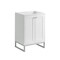 James Martin Vanities Chianti 24 in. Single Vanity, Glossy White, Brushed Nickel, w/ White Glossy Composite Stone Top 533V24GWBNKWG - alternate 3