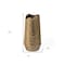 Homeroots 10" Gold Hammered Cylinder Aluminum Table Vase 576751 - alternate 3