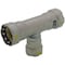 Viega MegaPressG tee P1 0.75 P2 0.75 P3 0.5 carbon steel zinc-nickel coating 25331 - alternate 2