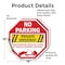 Signmission No Parking Private Driveway Unautho, 18 inch X 18 inch, Vinyl Decal, 2PK OC-D-2PACK-18-86 - alternate 3