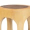 Bali & Pari Kaseko Hand-carved Suar Wood Side Table 259-14283-ZORO - alternate 4