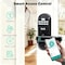 Wrightmaster 5-in-1 Aluminum Smart Pad Lock with App Control, Fingerprint, IC Card, Auto-Lock & Anti-Theft Alarm ZR-H5 - alternate 5