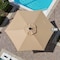 Simple Deluxe 7.5ft Patio Umbrella Outdoor Table Market Yard Umbrella with Push Button Tilt/Crank, 6 Sturdy Ribs LGBRLA7TAN - alternate 4