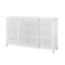 Homeroots 62" White Wood Lighted Nine Drawer Triple Dresser 633700 - alternate 5