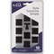 Hardware Resources KasaWare 1''Diameter Matte Black Flared Foot Square Knob, 10PK K313MB-10 - alternate 2