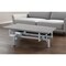 Homeroots 51" Gray And Silver Stainless Steel Coffee Table 520590 - alternate 1