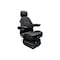 Uni Pro 698 Air Suspension Seat | 12-Volt | Black Fabric 8765 - alternate 8