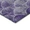 Homeroots 8' X 10' Purple Lilac And Lavender Abstract Washable Indoor Outdoor Area Rug 577682 - alternate 4