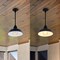 Jonathan Y Jasper 12.25" 1-Light Farmhouse Industrial Indoor/Outdoor Iron LED Pendant, Navy JYL7611C - alternate 6