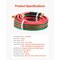 Vevor Oxygen Acetylene Hose 1/4-Inch x 15FT T Grade Hose 300PSI Max Working Pressure TTW1415A - alternate 3