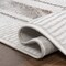Jonathan Y Athens Classic Border Marble Pattern High-Low Silver/Gold 2 ft. x 8 ft. Runner Rug CAR102C-28 - alternate 2