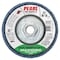 Pearl EXV Zirconia Maxidisc High Density Flap Disc 4-1/2 x 5/8-11 Z36 T-27 MAX4536ZJEH - alternate 2