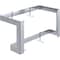 Amgood 24 in. Wall-Mounted Stainless Steel Double-Line Pot Rack AMG DPR-24-Z - alternate 4