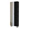 Homeroots 20" Black Accent Cabinet With Nine Shelves 535011 - alternate 1