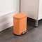 Happimess Connor Rectangular 13.2-Gallon Trash Can with Soft-Close Lid and FREE Mini Trash Can, Carrot Cake HPM1006K - alternate 5