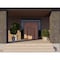 Vdomdoors Front Exterior Prehung Aluminum Double Doors Ronex1055 Teak 2 Sidelights and Top Transom Mirrored RONEX1055DEXD-OAK-W14+72+14xH80+16-RH-O - alternate 3