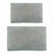 Lavish Home Bathroom Rugs 2-Piece Cotton Bath Mat Set Reversible Rugs for Shower, Tub, Toilet, or Vanity HT-BATH3-CH - alternate 3