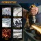 Powertec 4-1/2in Cut Off Wheels 25PK, 1/16in Thick with 7/8in Arbor, for Angle Grinder - 60 Grit, 25PK 14019 - alternate 4