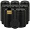 Eco Harmony Products Reclosable Lid for 8oz Paper Cup, 80mm, Plastic, Black, 1000PK 804652 - alternate 1