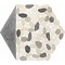 Daltile Pebble Oasis Natural Stone Tri-Hex Pebble Mosaic 11in x 10in in Tumbled Harbor, 17PK PB25TRHEXPBMSTM - alternate 3