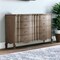 Homeroots 64" Taupe Solid and Manufactured Wood Eight Drawer Double Dresser 490473 - alternate 3