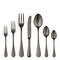 Mepra Epoque Pewter Flatware Set - 32 Pieces - Black Gold 106822032PON - alternate 1